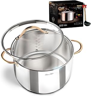 8QT Whole Clad Stock Pot