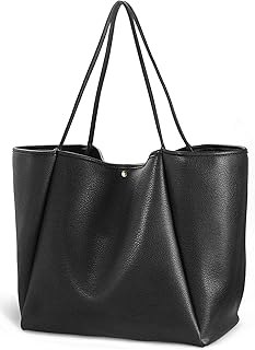 HOXIS Oversized Leather Tote Bag