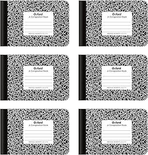 Oxford Jr. Black Marble Notebooks