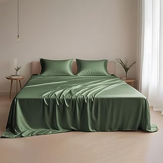 LINENWALAS Eucalyptus Queen Sheet Set