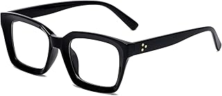 EYLRIM Classic Square Clear Glasses
