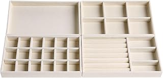 Velvet 4-set Jewelry Organizer