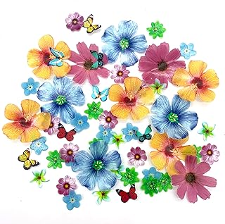 Edible Butterfly & Flower Toppers