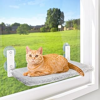 AMOSIJOY 2-Way Cat Window Perch