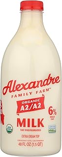 6% Whole Cream Top Organic Milk