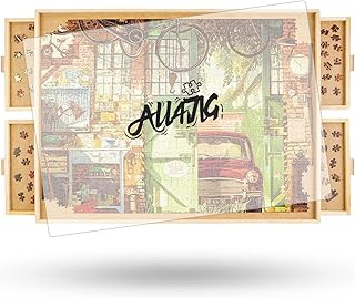 Rotating Wooden Puzzle Board