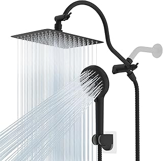 Hibbent High Pressure Rainfall Shower Combo
