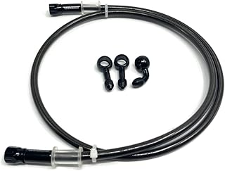 AN3 90° Rotatable Motorcycle Brake Hose