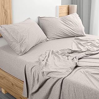 Utopia Jersey Knit Queen Sheets