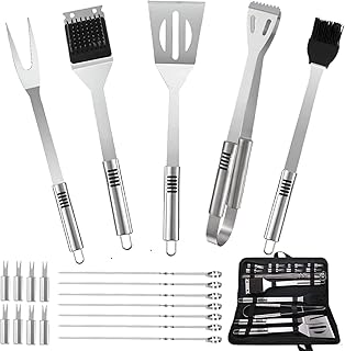 20-Piece BBQ Grill Tools Set