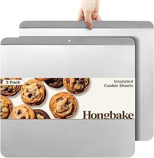 HONGBAKE Large Flat Cookie Sheets