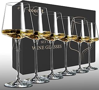 Crystal Clear Wine Glasses Set