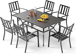 PHI VILLA 7-Piece Outdoor Dining Set