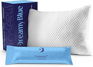 DreamyBlue Adjustable Memory Foam Pillow