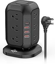 AiJoy Power Surge Protector Tower