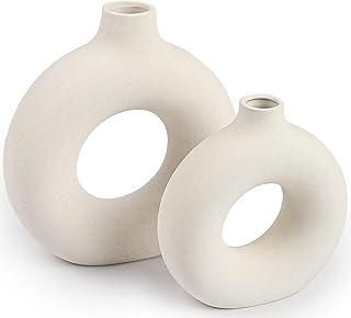 Boho Style Ceramic Vases