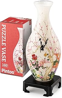 Pintoo 3D Floral Puzzle Vase