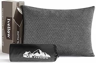 Ivellow Compressible Memory Foam Pillow