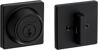 Kwikset Matte Black Deadbolt