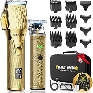 FADEKING Cordless Pro Barber Clippers