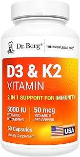 Dr. Berg's Vitamin D3 K2