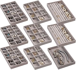 Frebeauty Velvet Jewelry Organizer