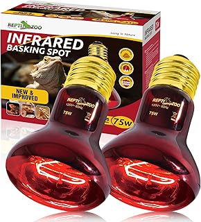 REPTI ZOO Reptile 75W Heat Lamp