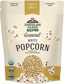 Organic Unpopped White Popcorn