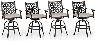 PHI VILLA Swivel Bar Stools