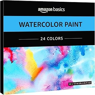 Amazon Basics Vibrant Watercolor Set