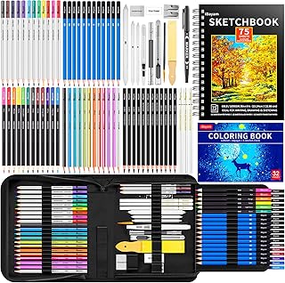 iBayam 183-Pack Art Sketching Kit