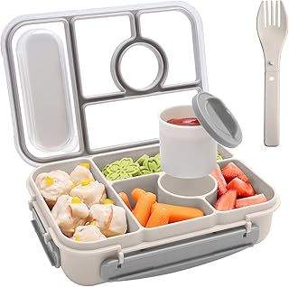 5-Compartment Bento Lunch Box
