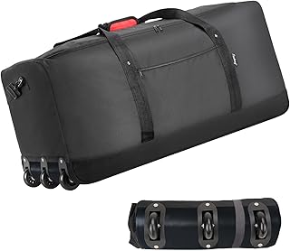 Finnhomy Foldable Rolling Duffel