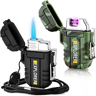 Waterproof Dual-Arc Camping Lighter