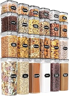 PRAKI 24-Piece Airtight Containers