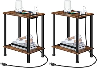 HOOBRO Charging Side Tables