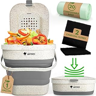 Collapsible Wheat Straw Compost Bin