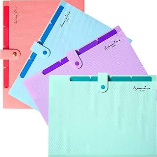Sooez Accordion Filing Folder Pack