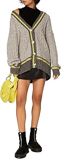 Line + Dot Rent The Runway Pre-Loved Mckenzie Striped Cardigan