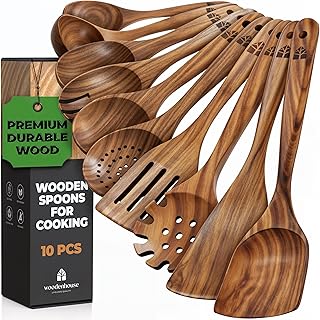 Teak Wood Cooking Utensils