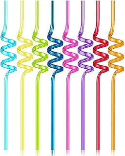 Spiral Reusable Straws Pack