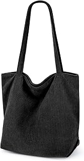 Iioscre Large Corduroy Tote