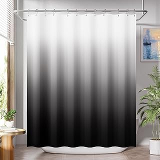 AmazerBath Ombre Shower Curtain