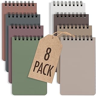 ZICOTO Mini Spiral Notepads