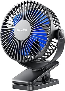 Gaiatop Portable Clip-On Fan