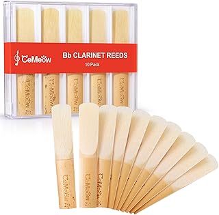 CeMeow Clarinet Reeds 2.5, 10Pack