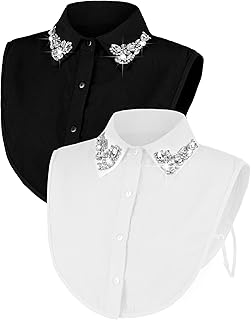 Bencailor Rhinestone Dickey Collar