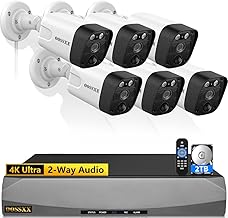 OOSSXX 4K PoE Security System