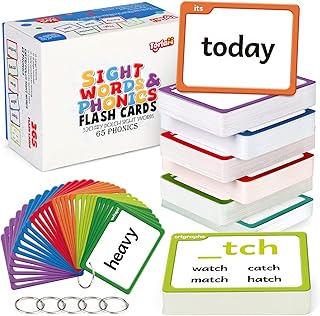 Torlam Phonics & Sight Words Flashcards