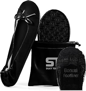 Silky Toes Foldable Ballet Flats
